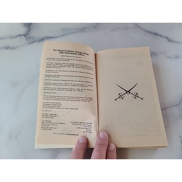 The Thousand Orcs R A Salvatore Paperback - Picture 4 of 10